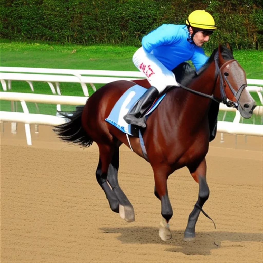 Szkolenie w wyścigach konnych - Jak wytrenować konia, aby biegł w ruchu okrężnym podczas wyścigów